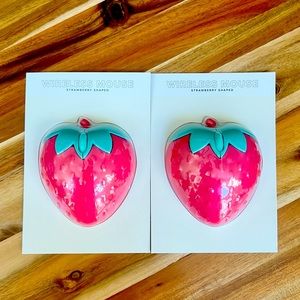 Target Bullseye 2 wireless computer mouses, two strawberry shaped